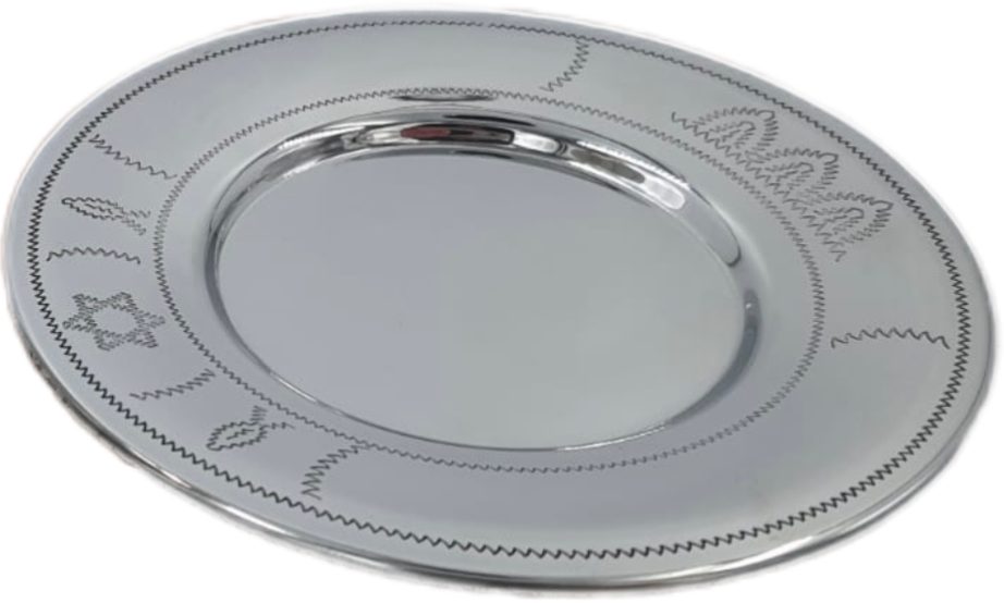 גביע קידוש דגם הרבי - סט גודל רביעית